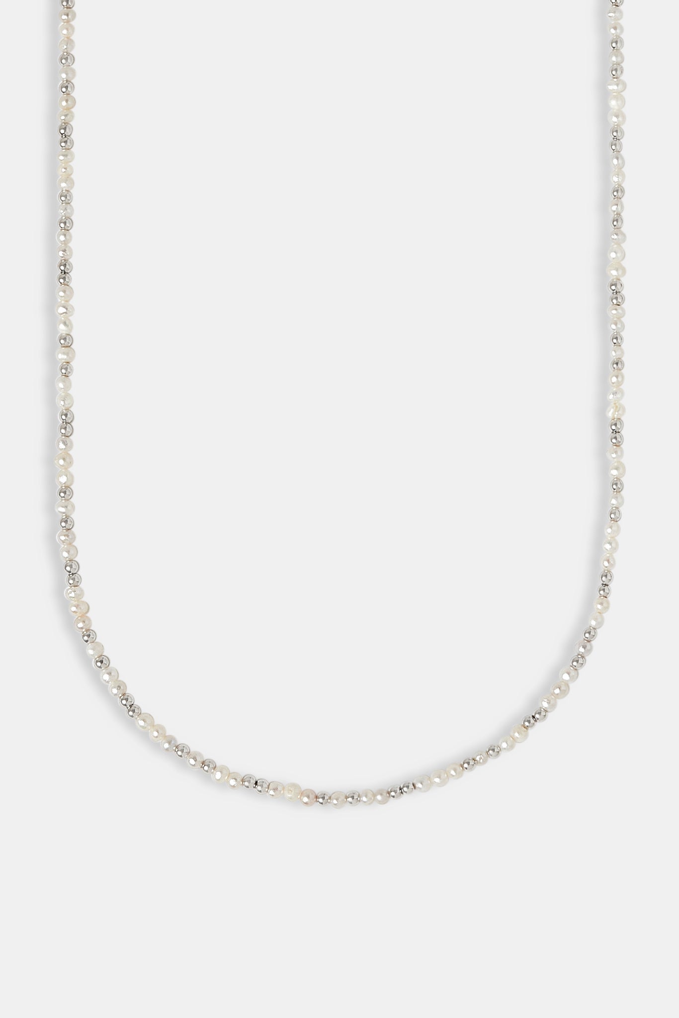 Mixed Freshwater Pearl & Bead Necklace - 3mm